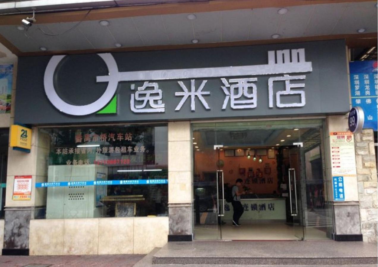 Yimi Inn Shiqiao Metro Sation Pedestrian Street Branch กวางโจว ภายนอก รูปภาพ